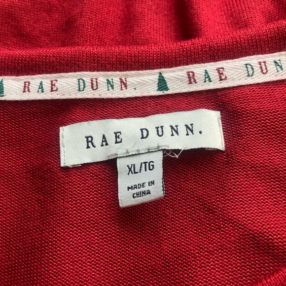 Rae Dunn Team Santa Long Sleeve Sleep Shirt Size XL - Picture 4 of 6